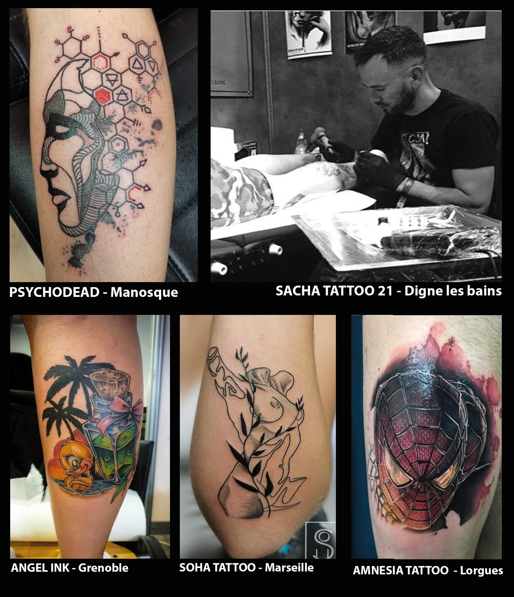 [SALON] L'art du tatouage au Digne Tattoo Festival