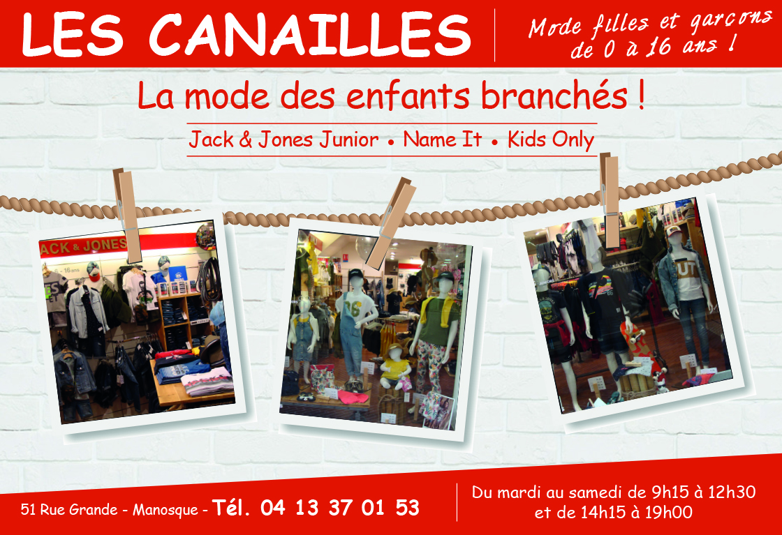 Les canailles exclusivement pour les enfants !