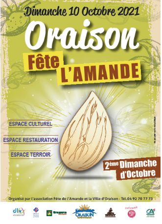 [Fête de l'Amande] Oraison fête l'amande ce dimanche 10 octobre