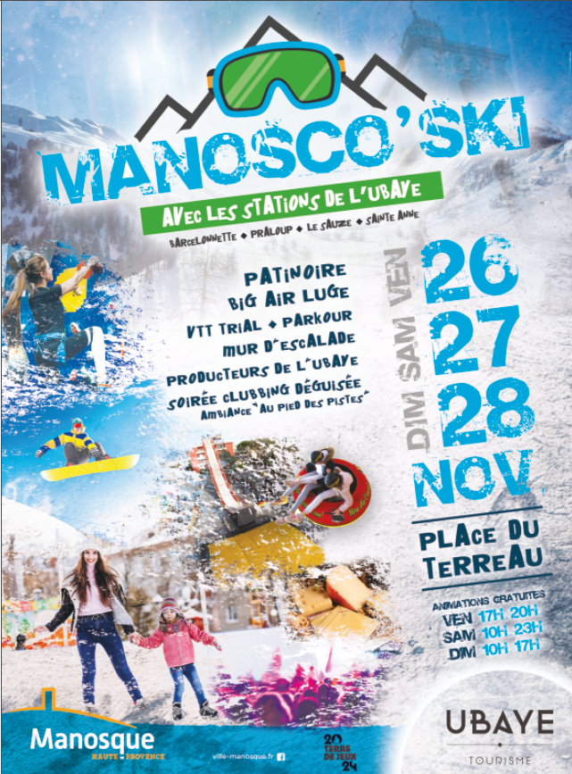 [Manosco Ski] Manosco'Ski ⛷️les 26, 27 et 28 Novembre 2021