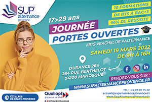 Sup’Alternance Provence : l’École Supérieure de la CCI déménage à Manosque !👩🏿‍🏫