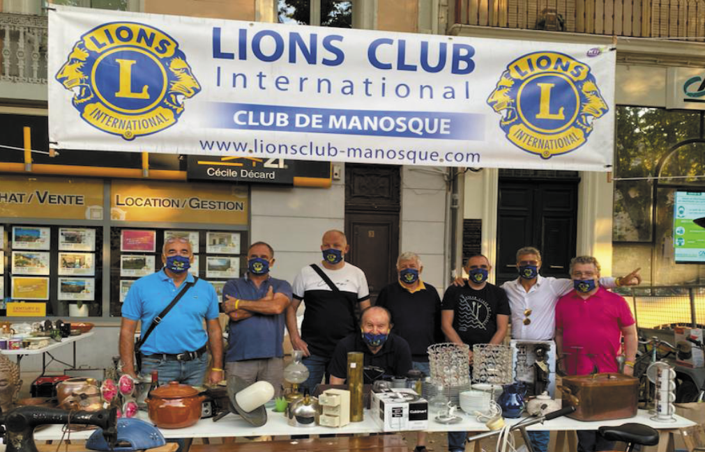 TRADITIONNELLE BROCANTE et vide-grenier DU 15 AOûT POUR LE LIONS CLUB de MANOSQUE 🗄️