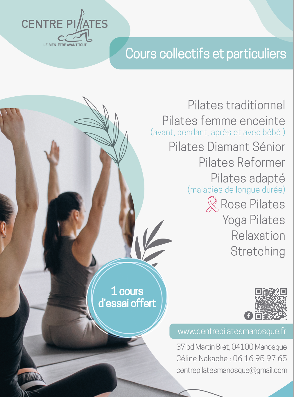 LE CENTRE PILATES VOTRE RENDEZ-VOUS BIEN-ÊTRE!