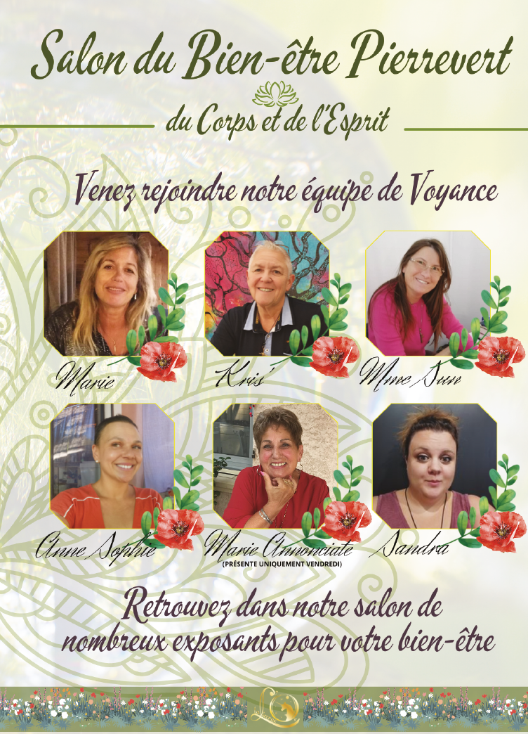 SALON DU BIEN-ÊTRE DU CORPS ET DE L'ESPRIT LES 11, 12 ET 13 NOVEMBRE