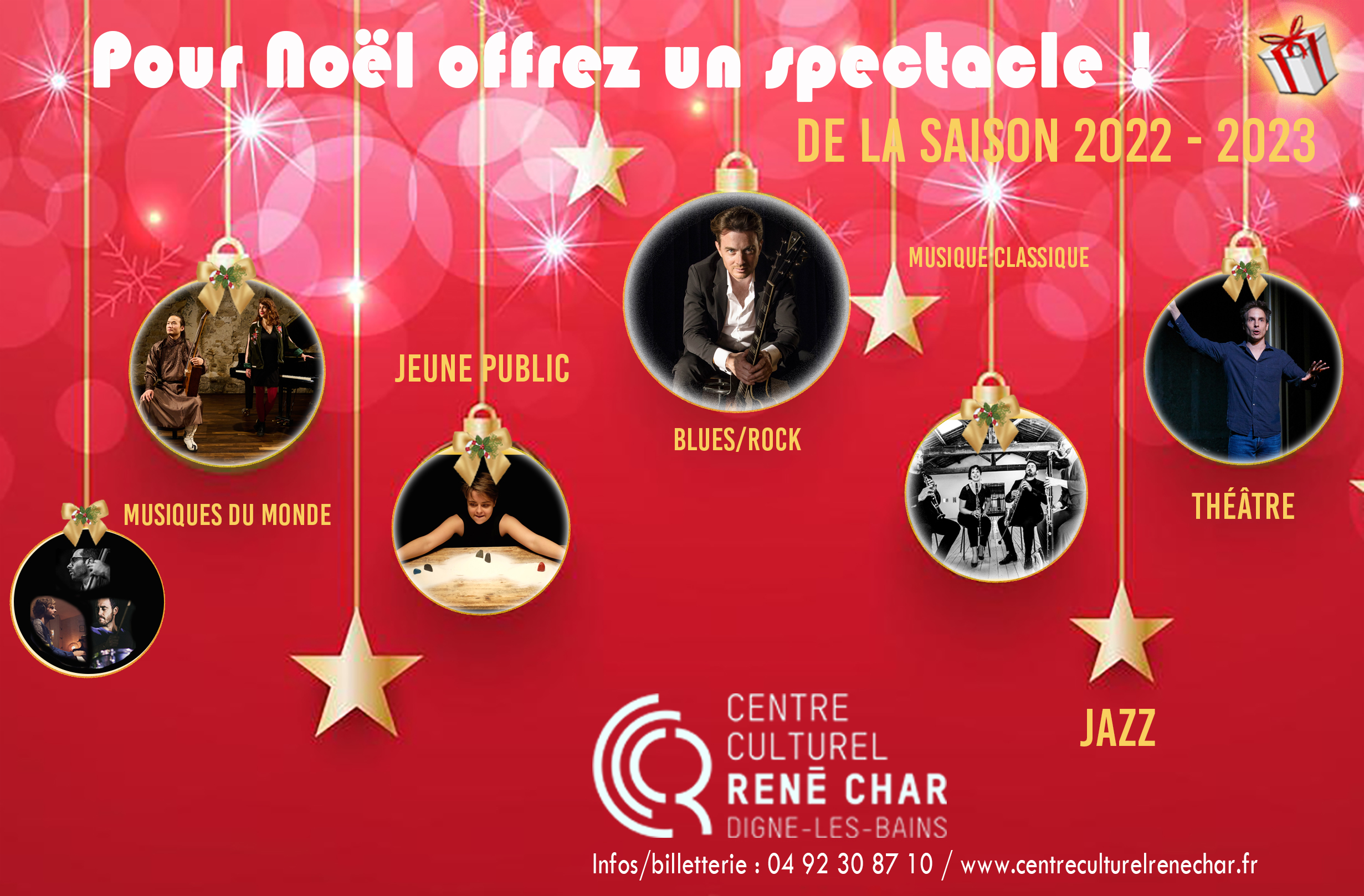 DEUX MOIS DE PROGRAMMATION CULTURELLE AU CENTRE RENÉ CHAR DE DIGNE-LES-BAINS