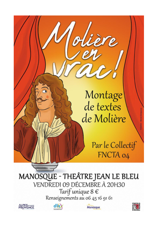 EN DÉCEMBRE MOLIÈRE EST À L'HONNEUR !