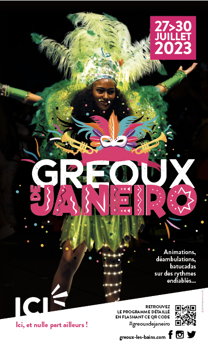 GREOUX DE JANEIRO DU 27 AU 30 JUILLET 2023