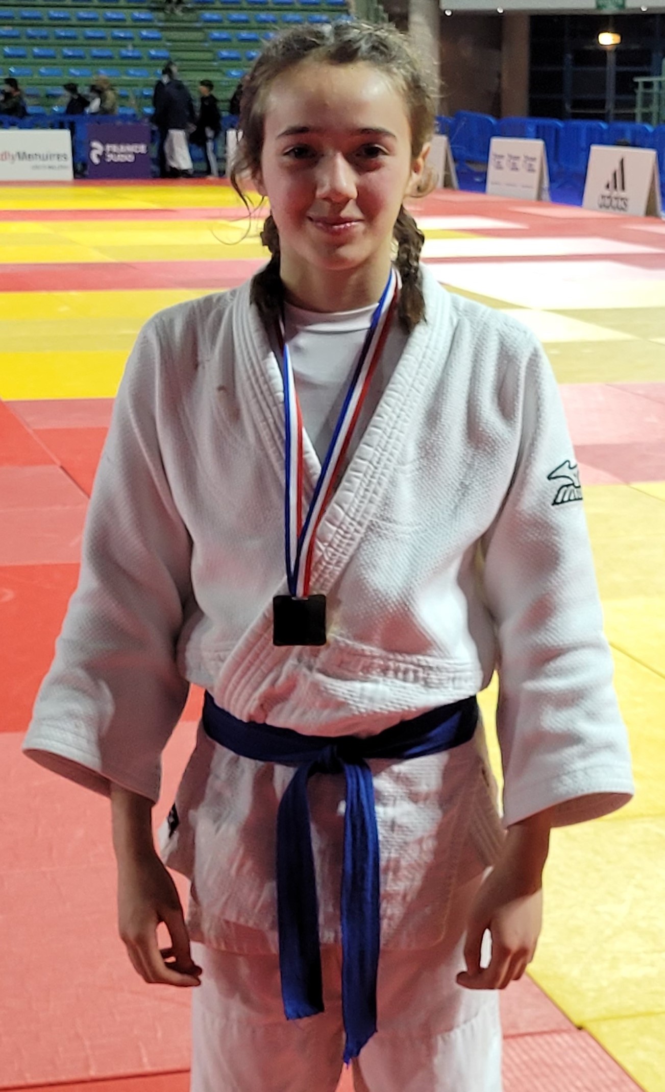 Ninon, championne de France minime de judo !  un avenir prometteur