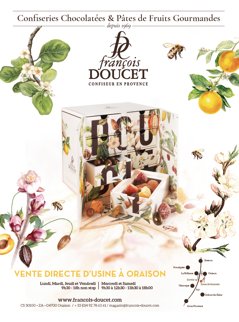 Un Eté en Provence avec « François Doucet Confiseur » Un Eté en Provence avec « François Doucet Confiseur »