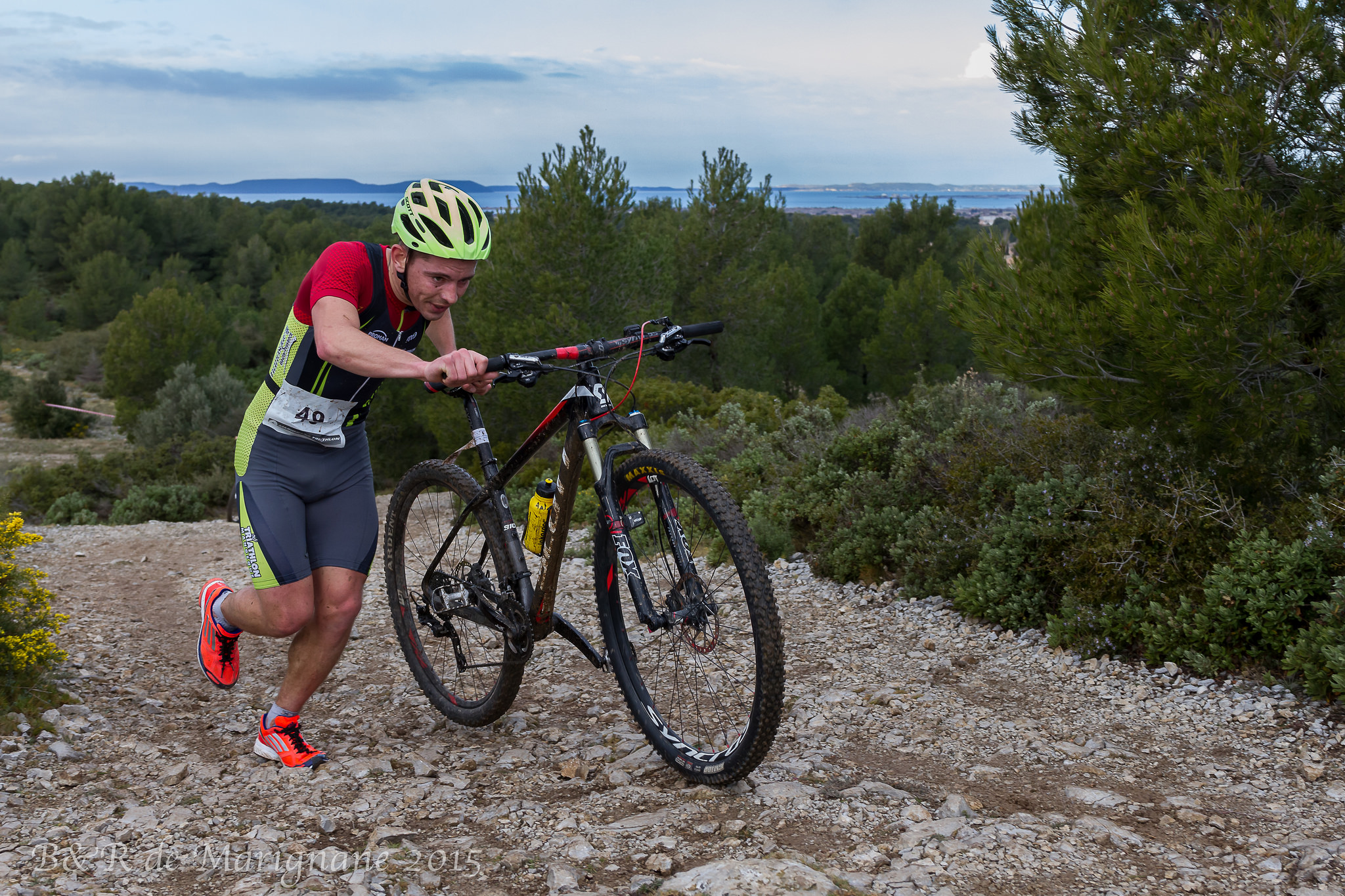 The Mathieu’s bike and run duo
