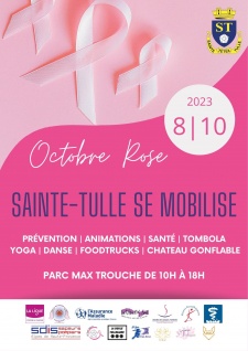 Octobre rose : Sainte-Tulle se mobilise le 8 octobre au parc Max Trouche