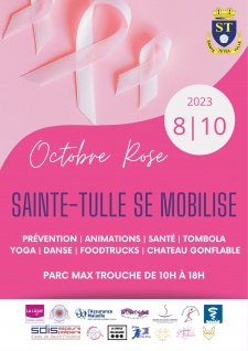 Octobre rose : Sainte-Tulle se mobilise le 8 octobre au parc Max Trouche Octobre rose : Sainte-Tulle se mobilise le 8 octobre au parc Max Trouche