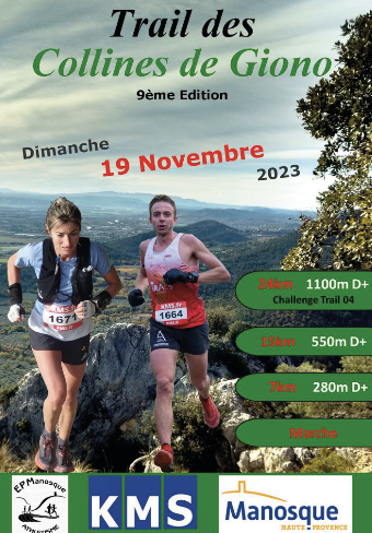 LE TRAIL DES COLLINES DE GIONO DEVIENT un évènement «SPORT PLANÉTE»