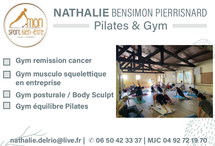 Pilates/Gym : une pratique douce pour se maintenir en bonne santé...