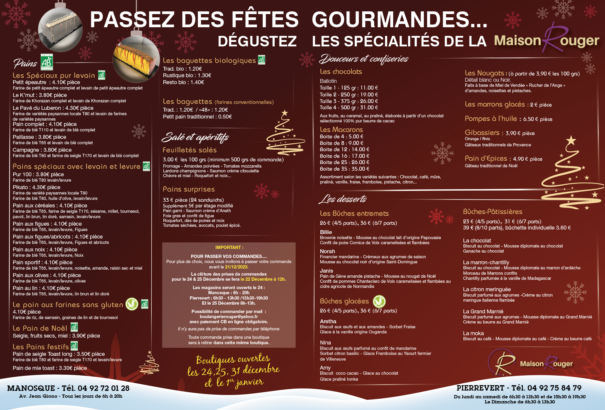 NOËL 2023 ROUGER