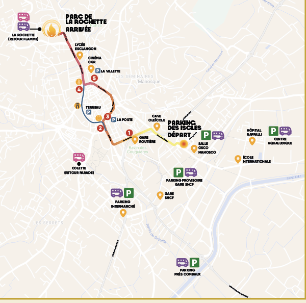 Flamme Olympique et Saint-Pancrace, Manosque s'enflamme le 11 mai !