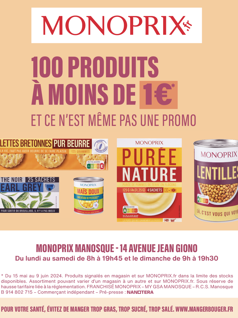 MONOPRIX MANOSQUE, UN RELOOKING POUR TOUJOURS PLUS DE SERVICE...