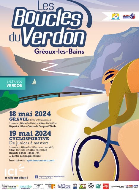 Les Boucles du Verdon 25è édition les 18 et 19 mai