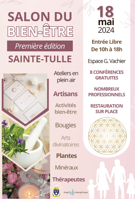 Journée de détente le 18 mai lors du 1er Salon du Bien-Être de Sainte-Tulle