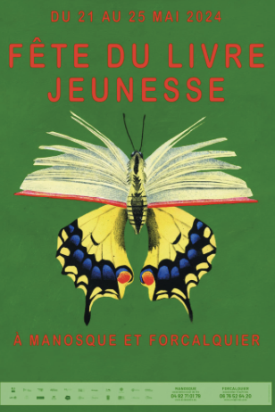 Fête du Livre Jeunesse à Manosque et Forcalquier du 21 au 25 mai 2024