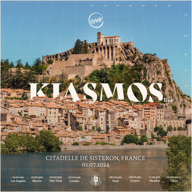 2 shows inédits de musique  électro à la citadelle  de Sisteron les 1er et 2 juillet