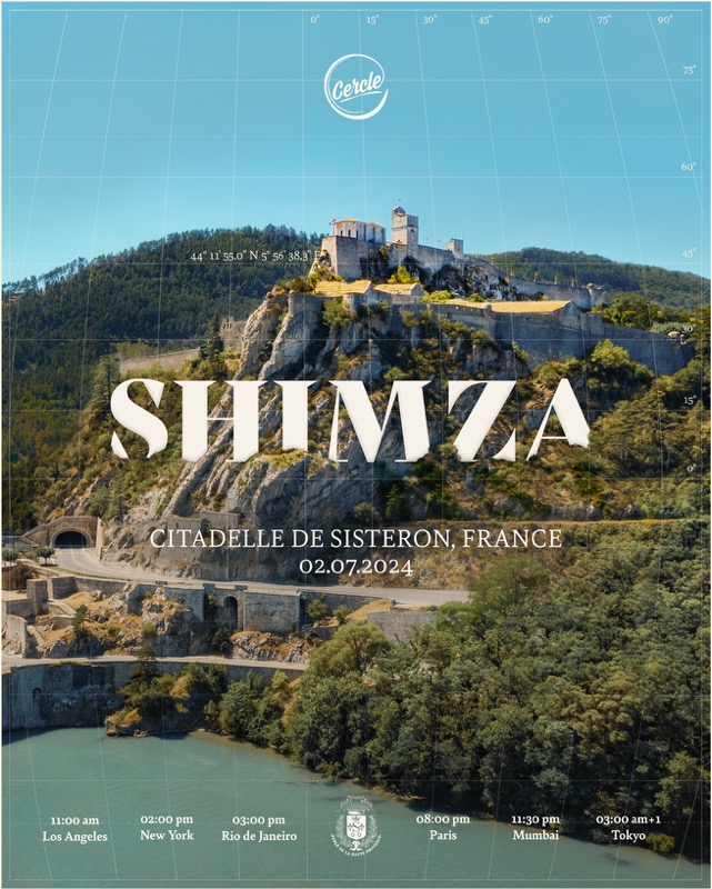 2 shows inédits de musique  électro à la citadelle  de Sisteron les 1er et 2 juillet