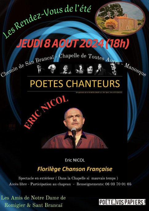 Chapelle Toutes Aures, 4 concerts estivaux à ne pas manquer en juillet et août...