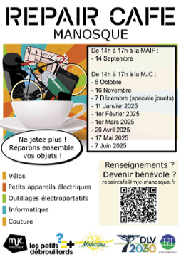 L’Automne démarre sur les chapeaux de roue à la Mjc  de Manosque ! L’Automne démarre sur les chapeaux de roue à la Mjc  de Manosque !