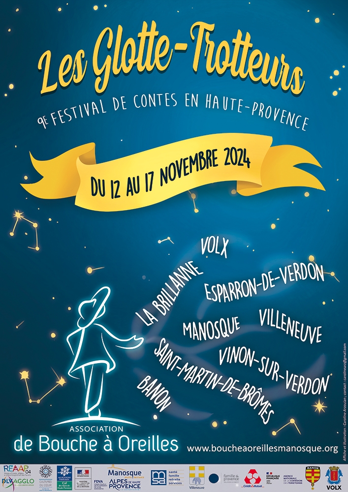 LE CONTE EST A L’HONNEUR DU  12 AU 17 NOVEMBRE A L’OCCASION DU FESTIVAL «GLOTTE-TROTTEURS» LE CONTE EST A L’HONNEUR DU  12 AU 17 NOVEMBRE A L’OCCASION DU FESTIVAL «GLOTTE-TROTTEURS»