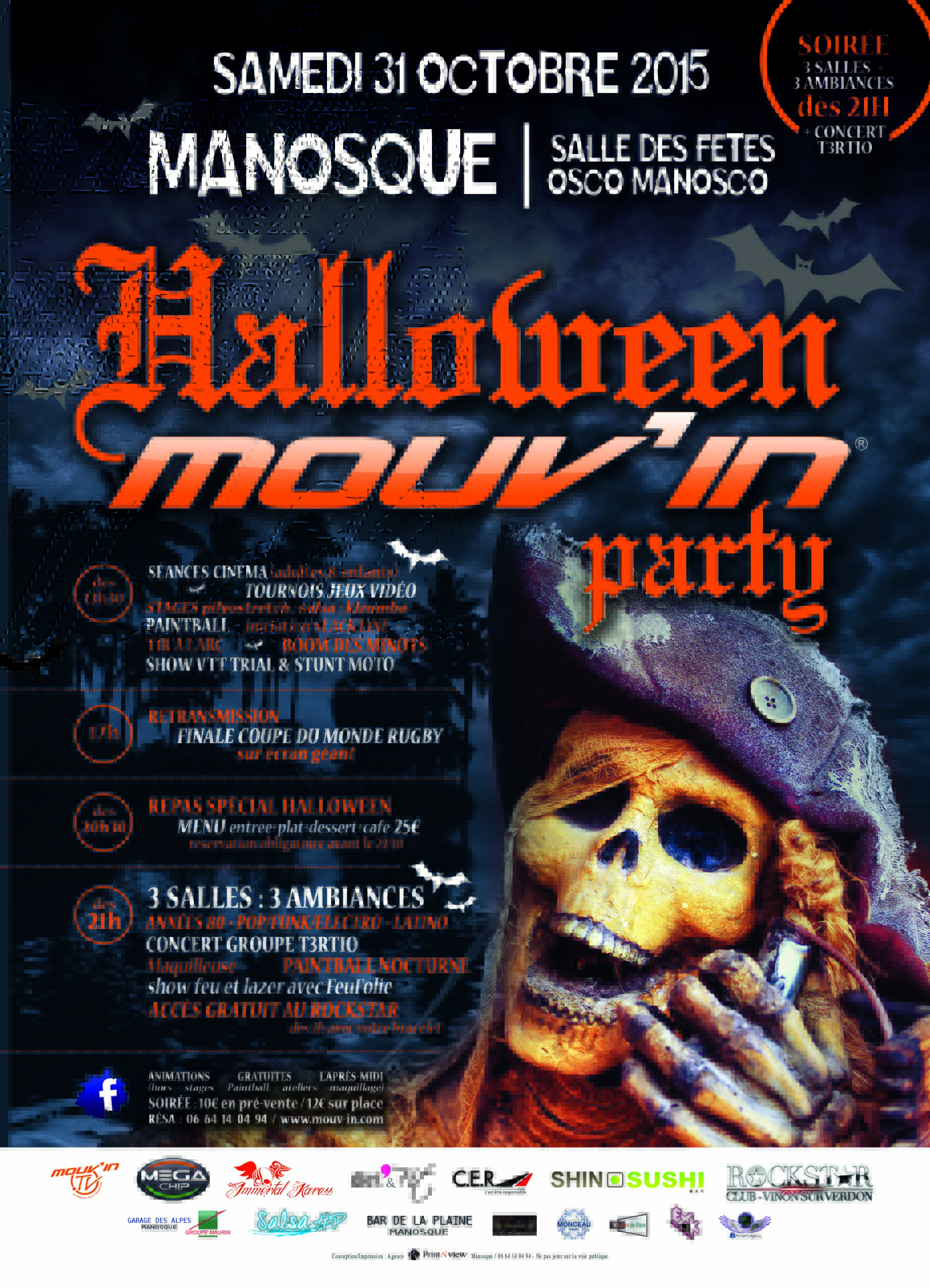 HALLOWEEN MOUV'IN PARTY 2015