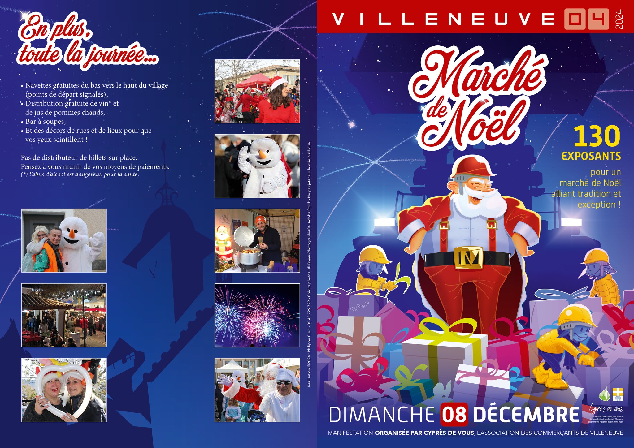Villeneuve: Marché de noël le 8 décembre 2024 Villeneuve: Marché de noël le 8 décembre 2024