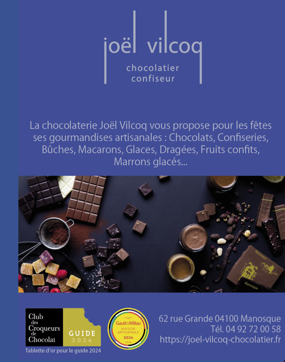 Des Fêtes de Fin d’Année  Gourmandes et Généreuses avec Joël Vilcoq, Artisan Chocolatier Des Fêtes de Fin d’Année  Gourmandes et Généreuses avec Joël Vilcoq, Artisan Chocolatier