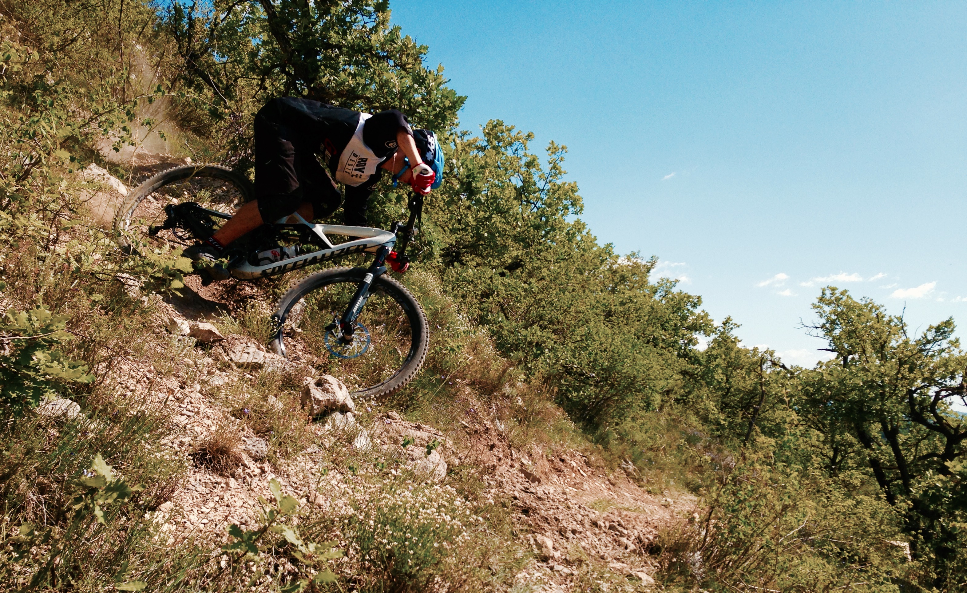 Valentin Brulas, champion de VTT