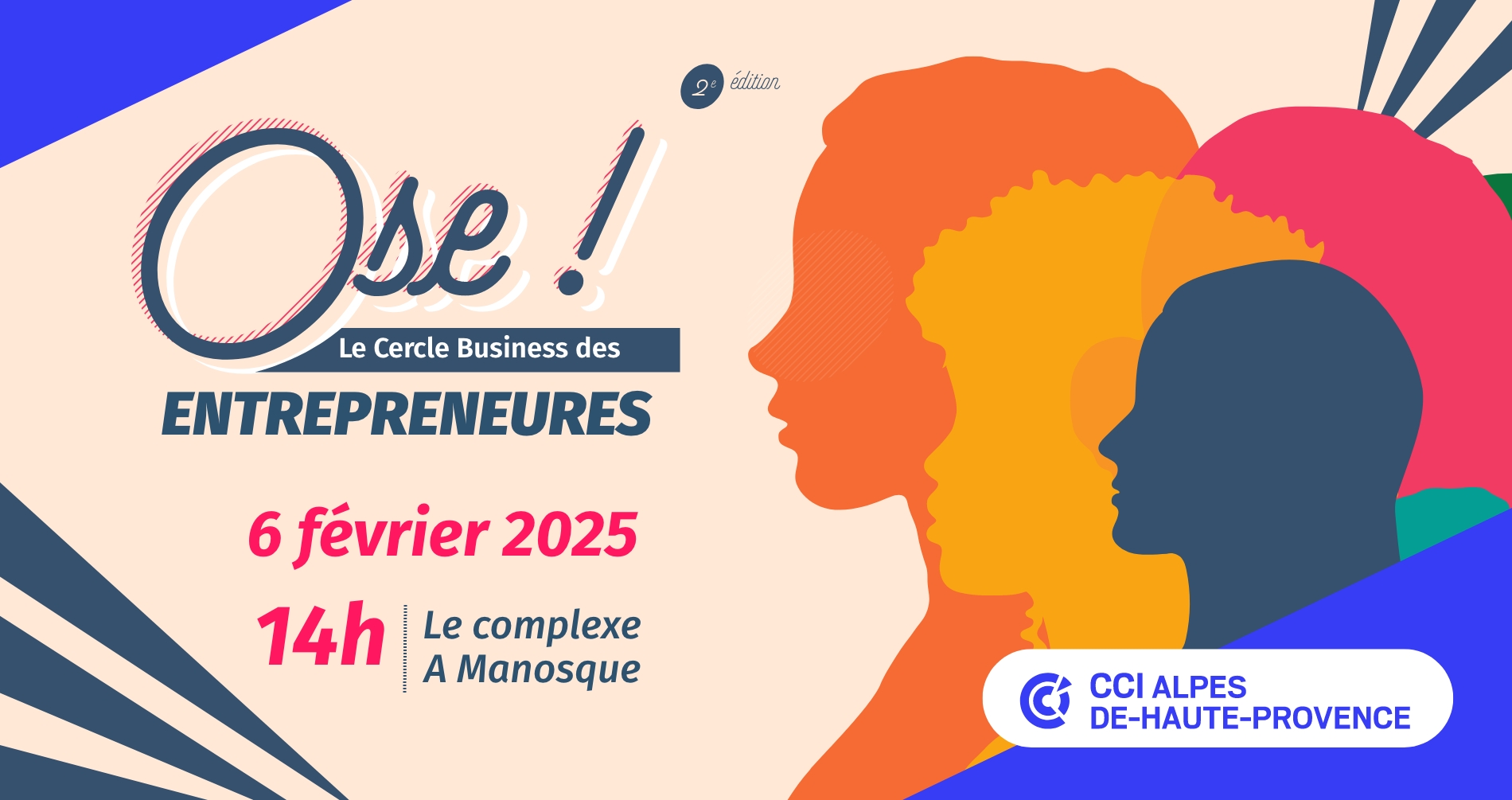 «ose» le forum dédié aux femmes qui entreprennent le 6 février à Manosque «ose» le forum dédié aux femmes qui entreprennent le 6 février à Manosque