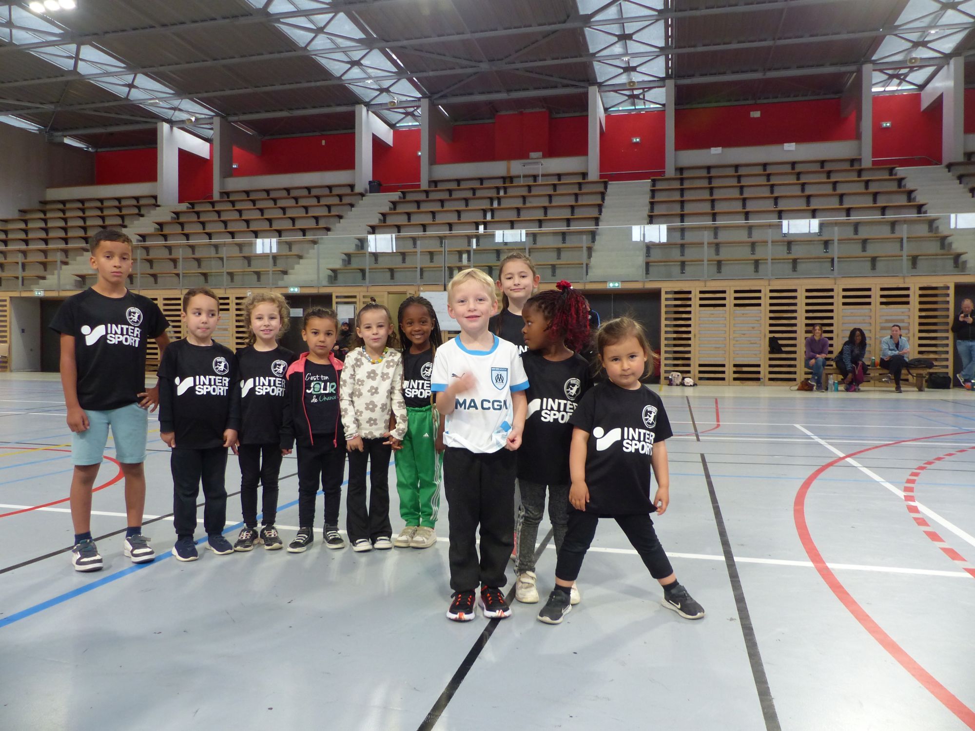 Les Baby Hand  à l’EP Manosque Handball