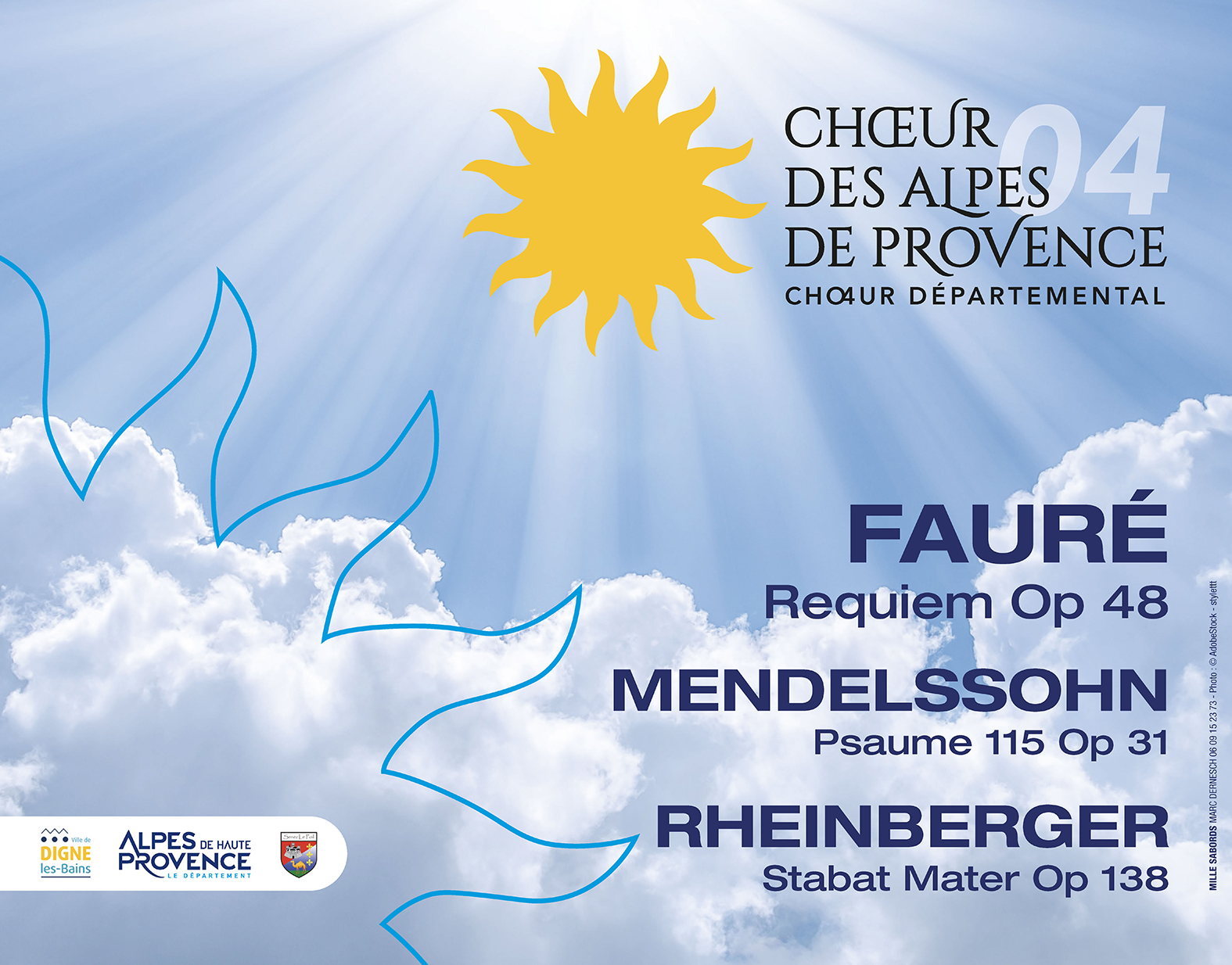 Un concert d’émotions avec le Chœur Départemental 04 et l’Orchestre OPUS