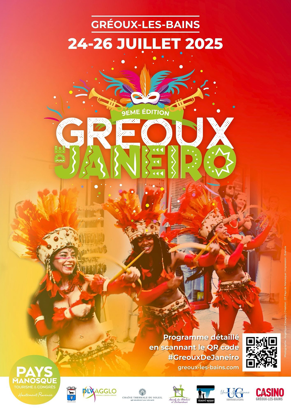 LA SAISON ESTIVALE S'ANNONCE FESTIVE À GRÉOUX-LES-BAINS ! NOTEZ LES RENDEZ-VOUS  À NE PAS MANQUER...