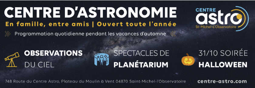 Un automne sous les étoiles avec le Centre Astro à  St-Michel-L'Observatoire