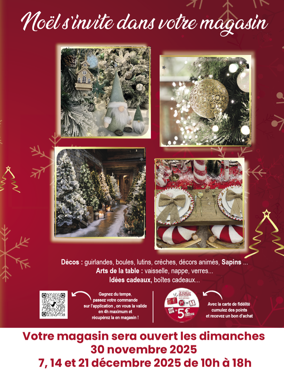 La Foir Fouille Manosque fête noël 2025