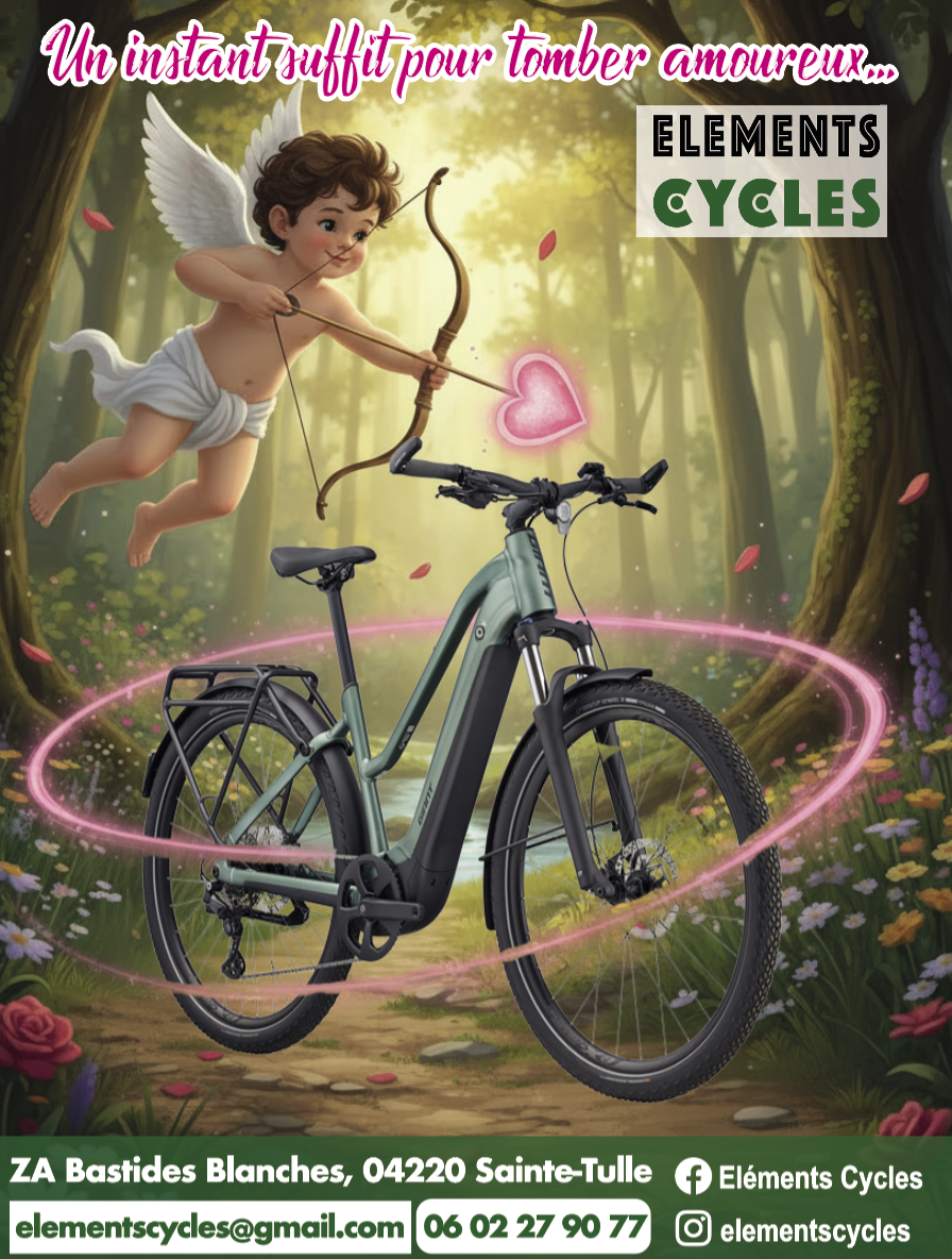 Pour la St-Valentin, venez rencontrer votre futur vélo chez Éléments Cycles !