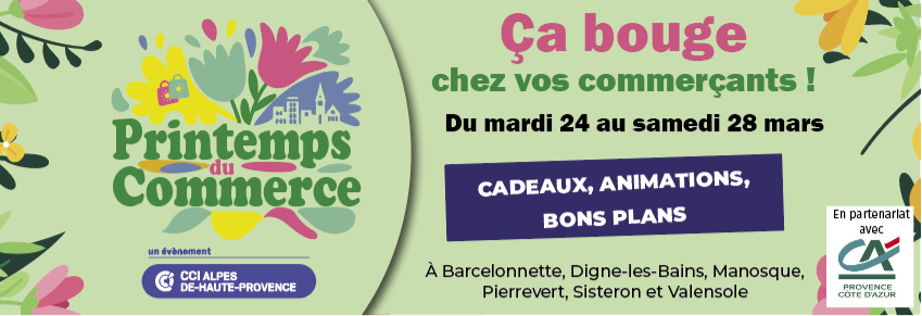 Le Printemps du Commerce Ça bouge chez vos commerçants !