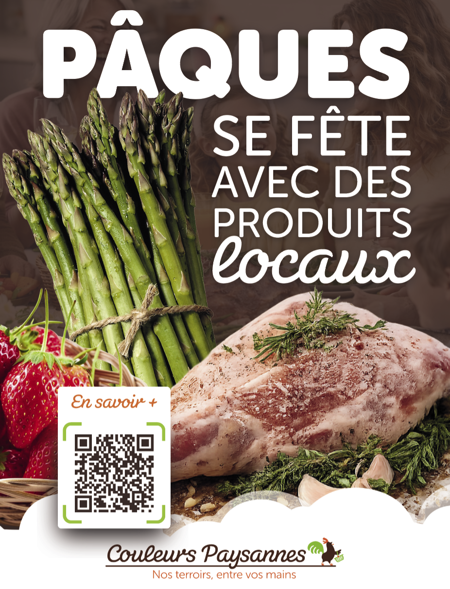 Pâques : le goût du printemps chez Couleurs Paysannes