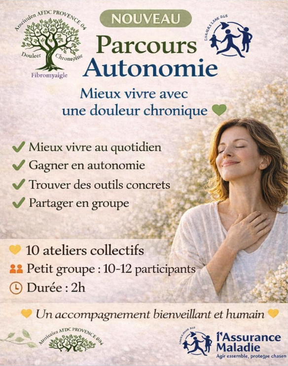 Briser l’isolement face à la douleur : AFDC Provence 04 créée du lien et des solutions