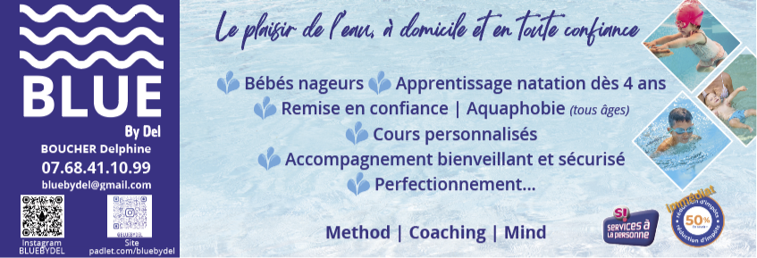 "Blue by Del" : une approche humaine et personnalisée de la natation