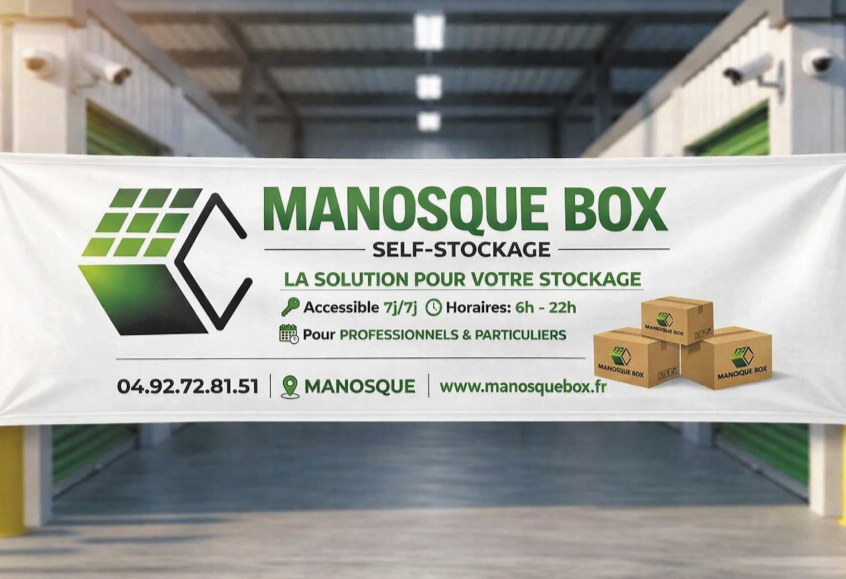 Manosque Box : Le réflexe stockage nouvelle génération au cœur du territoire !