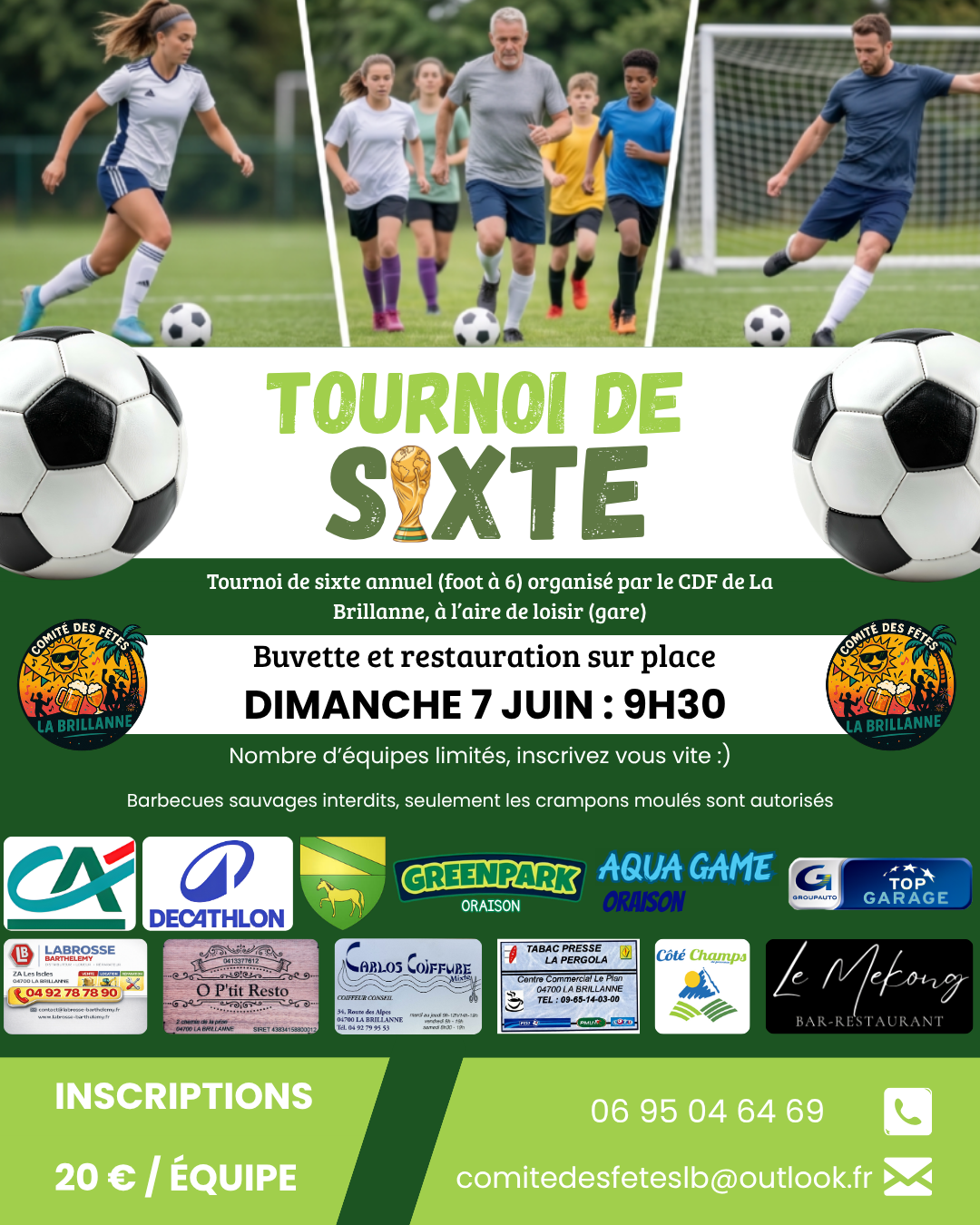 La Brillanne se prépare pour son grand Tournoi de Sixte annuel le dimanche 7 juin