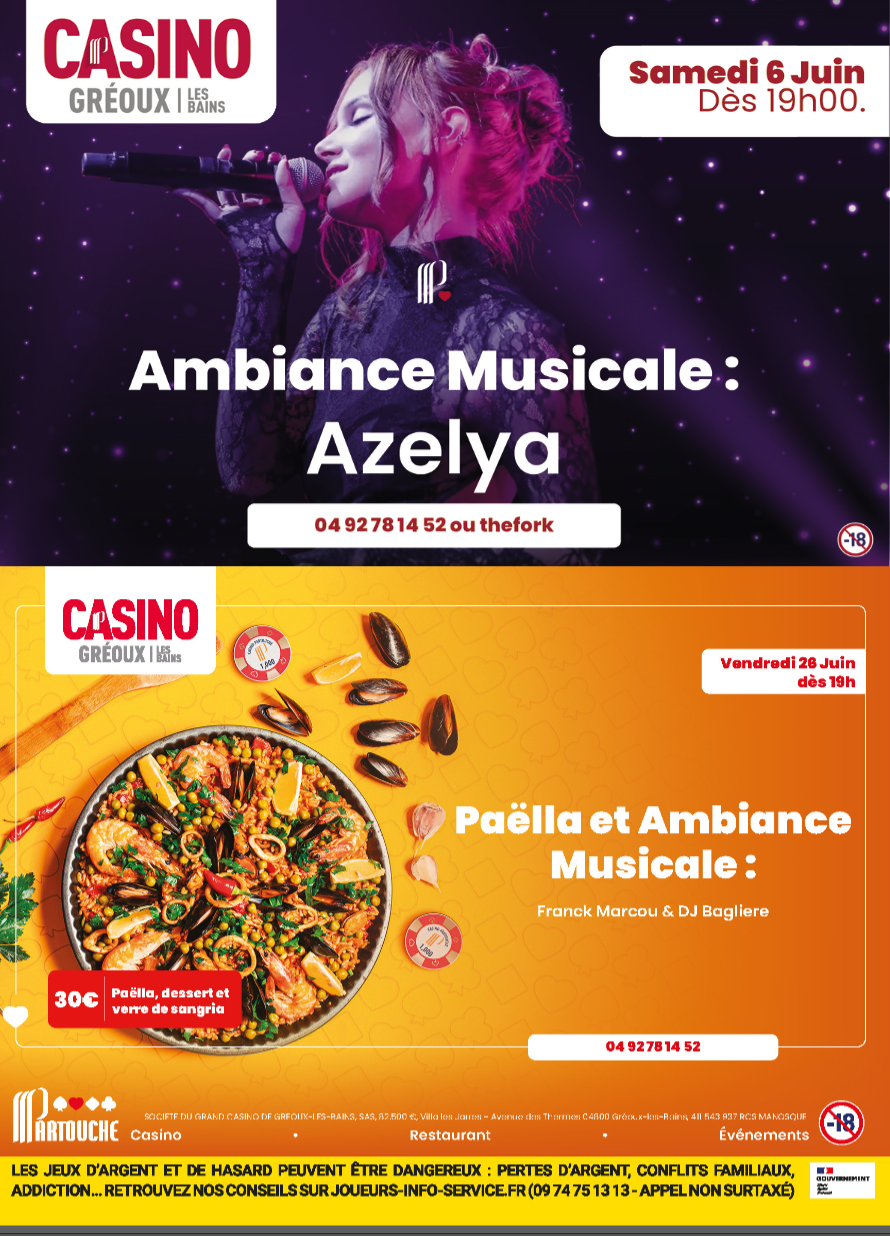 Jeux, musique et surprises : le Casino Partouche voit grand en juin !