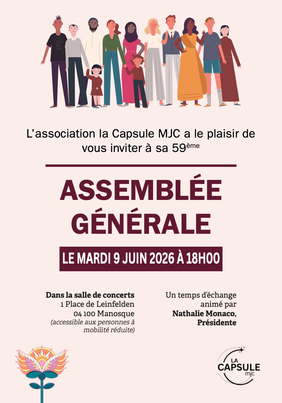 Assemblée générale studio de répetitions et repair café !