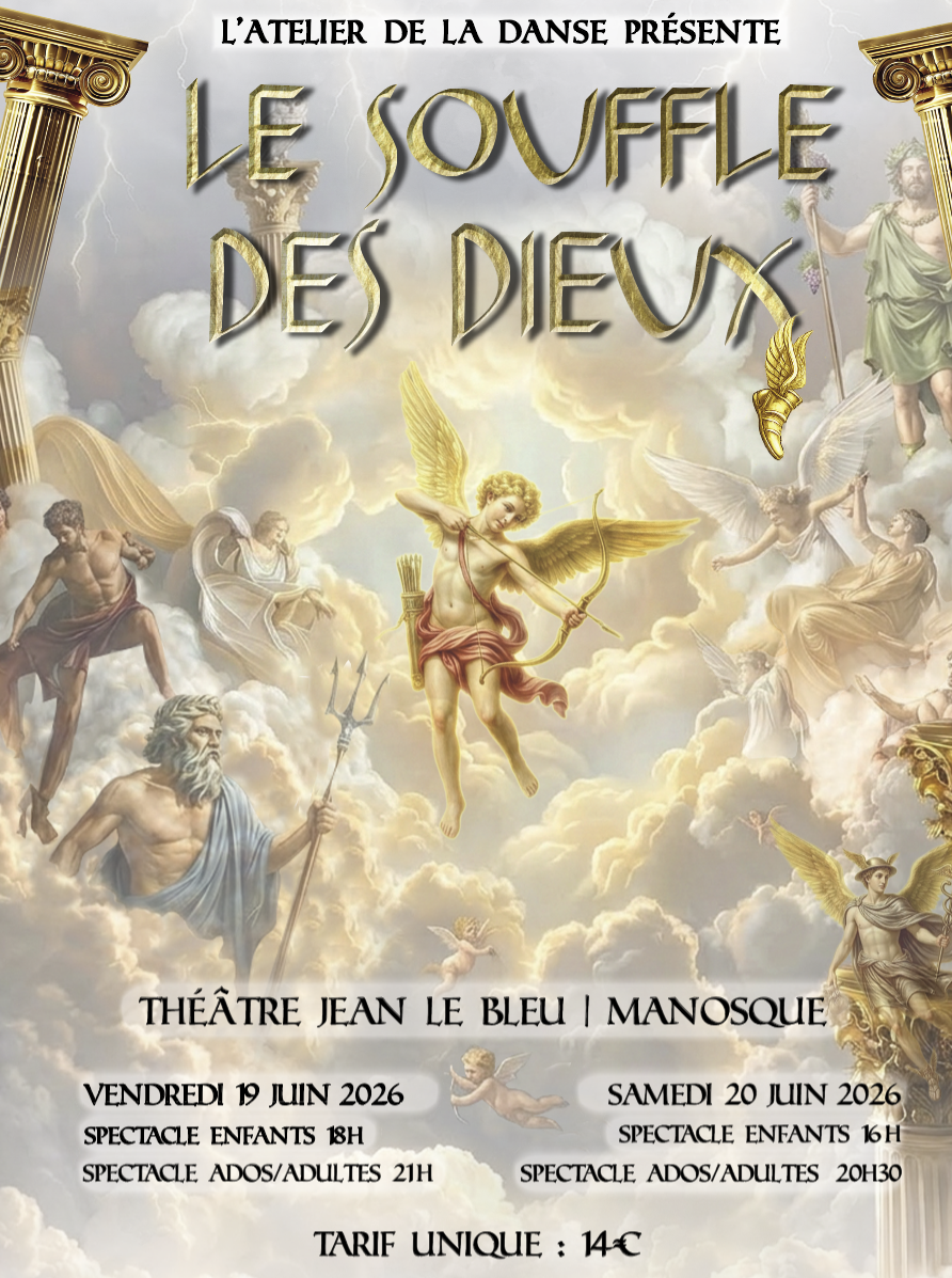 «Le Souffle des Dieux» : la mythologie grecque s’invite au Théâtre Jean Le Bleu