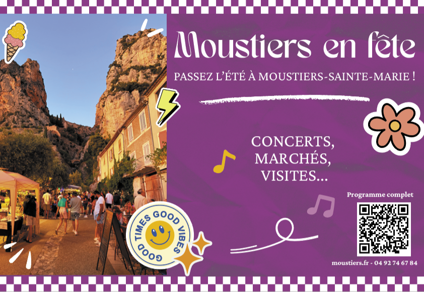 Un été d’animations au cœur de Moustiers-Sainte-Marie